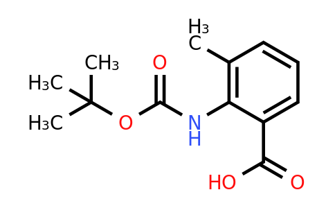669713-59-1 | 2-((tert-Butoxycarbonyl)amino)-3-methylbenzoicacid