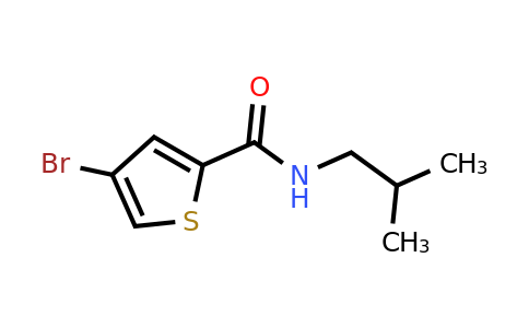 669733-21-5 | 4-Bromo-N-isobutylthiophene-2-carboxamide