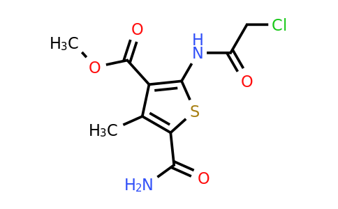 669747-30-2 | Methyl 5-carbamoyl-2-(2-chloroacetamido)-4-methylthiophene-3-carboxylate