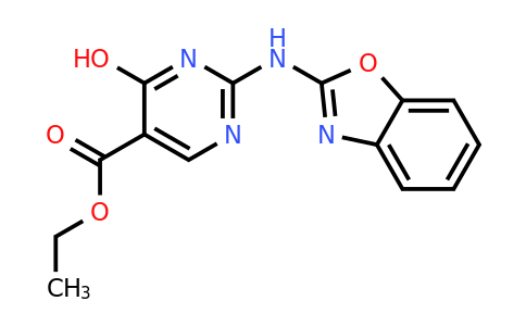670220-69-6 | Ethyl 2-(benzo[d]oxazol-2-ylamino)-4-hydroxypyrimidine-5-carboxylate