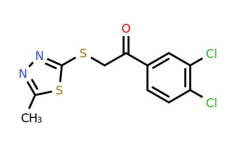 671200-48-9 | 1-(3,4-Dichlorophenyl)-2-((5-methyl-1,3,4-thiadiazol-2-yl)thio)ethan-1-one