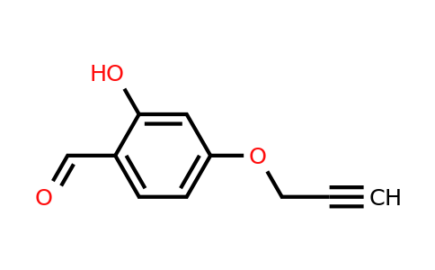 67268-54-6 | 2-Hydroxy-4-(prop-2-yn-1-yloxy)benzaldehyde