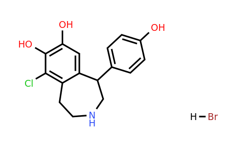 67287-54-1 | 6-Chloro-1-(4-hydroxyphenyl)-2,3,4,5-tetrahydro-1H-benzo[d]azepine-7,8-diol hydrobromide