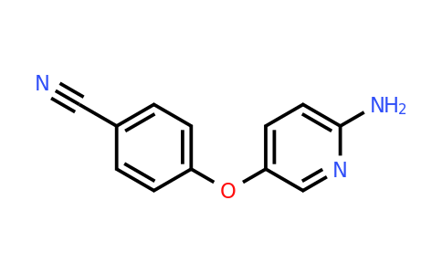 4-[(6-aminopyridin-3-yl)oxy]benzonitrile