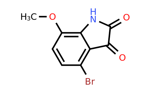 67303-38-2 | 4-Bromo-7-methoxyindoline-2,3-dione