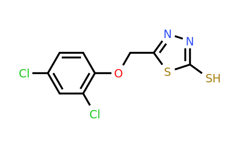 67365-93-9 | 5-((2,4-Dichlorophenoxy)methyl)-1,3,4-thiadiazole-2-thiol