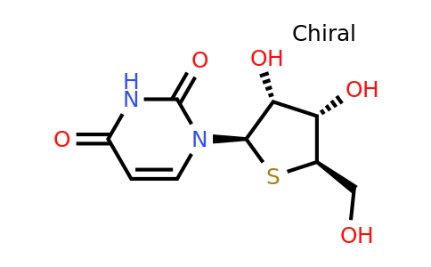 6741-73-7 | 1-((2R,3R,4S,5R)-3,4-Dihydroxy-5-(hydroxymethyl)tetrahydrothiophen-2-yl)pyrimidine-2,4(1H,3H)-dione