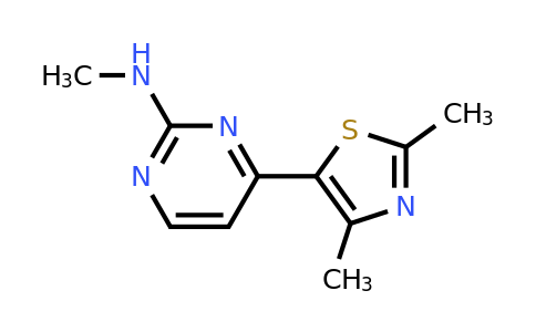 674333-58-5 | 4-(Dimethyl-1,3-thiazol-5-yl)-n-methylpyrimidin-2-amine