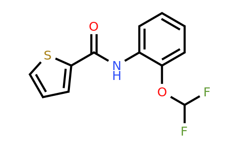674362-88-0 | n-(2-(Difluoromethoxy)phenyl)thiophene-2-carboxamide
