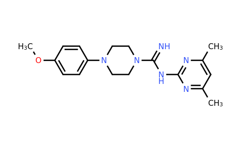 674363-57-6 | n-(4,6-Dimethylpyrimidin-2-yl)-4-(4-methoxyphenyl)piperazine-1-carboximidamide