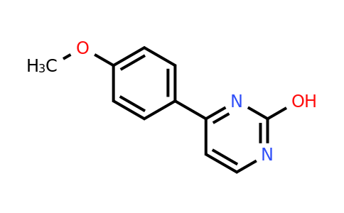 674810-96-9 | 4-(4-Methoxyphenyl)pyrimidin-2-ol