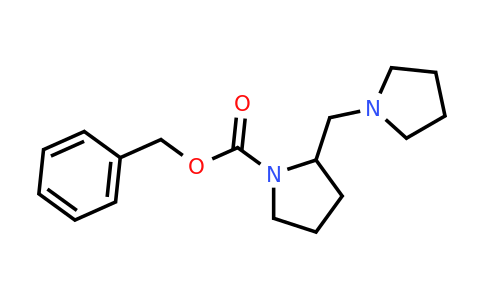 675602-65-0 | Benzyl 2-(pyrrolidin-1-ylmethyl)pyrrolidine-1-carboxylate