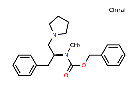 675602-74-1 | Benzyl(S)-methyl(1-phenyl-3-(pyrrolidin-1-yl)propan-2-yl)carbamate
