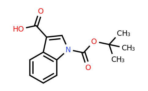 675606-20-9 | 1-(tert-Butoxycarbonyl)-1H-indole-3-carboxylic acid