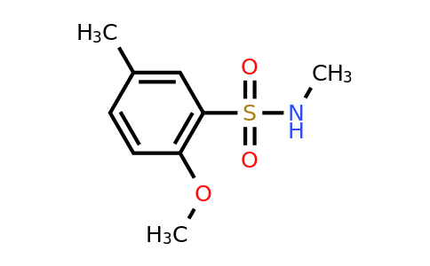 675864-78-5 | 2-Methoxy-n,5-dimethylbenzenesulfonamide