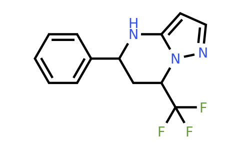676153-52-9 | 7-trifluoromethyl-5-phenyl-4,5,6,7-tetrahydropyraZo[1,5-a]pyrimidine