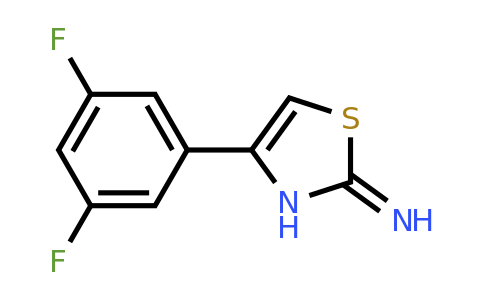 676348-23-5 | 4-(3,5-Difluorophenyl)thiazol-2(3h)-imine