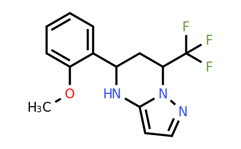 677311-06-7 | 5-(2-methoxyphenyl)-7-(trifluoromethyl)-4,5,6,7-tetrahydropyrazolo[1,5-a]pyrimidine