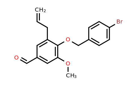 677759-52-3 | 3-Allyl-4-[(4-bromobenzyl)oxy]-5-methoxybenzaldehyde