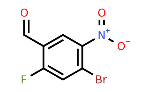 679839-39-5 | 4-Bromo-2-fluoro-5-nitrobenzaldehyde