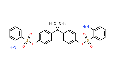 68015-60-1 | 2-AMinobenzenesulfonic acid (1-Methylethylidene)di-4,1-phenylene ester
