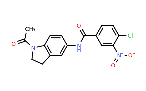 680214-07-7 | N-(1-acetylindolin-5-yl)-4-chloro-3-nitrobenzamide