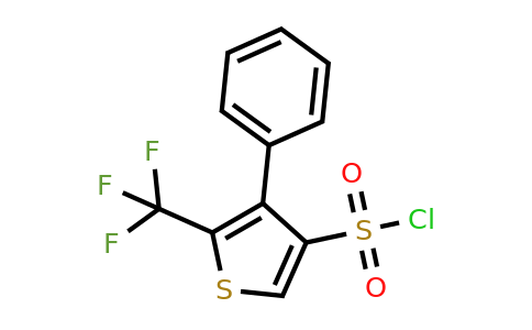 680215-52-5 | 4-Phenyl-5-(trifluoromethyl)thiophene-3-sulfonyl chloride