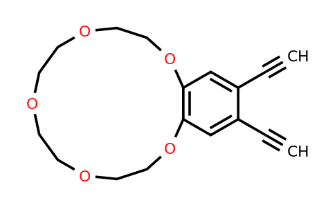 680573-26-6 | 15,16-Diethynyl-2,3,5,6,8,9,11,12-octahydrobenzo[b][1,4,7,10,13]pentaoxacyclopentadecine