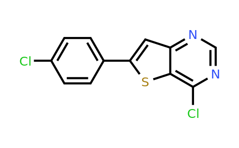 681260-54-8 | 4-Chloro-6-(4-chlorophenyl)thieno[3,2-d]pyrimidine