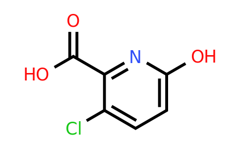68160-46-3 | 3-chloro-6-hydroxypyridine-2-carboxylic acid