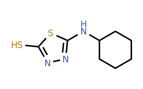 68161-70-6 | 5-Cyclohexylamino-[1,3,4]thiadiazole-2-thiol