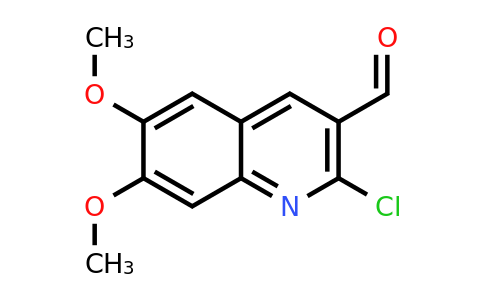 68236-23-7 | 2-Chloro-6,7-dimethoxyquinoline-3-carbaldehyde
