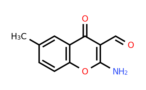 68301-75-7 | 2-Amino-6-methyl-4-oxo-4H-chromene-3-carbaldehyde