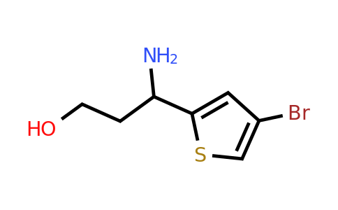 683220-46-4 | 3-Amino-3-(4-bromothiophen-2-yl)propan-1-ol