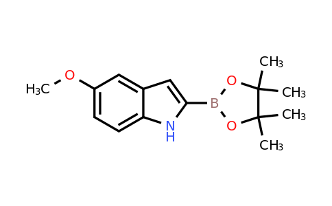 683229-62-1 | 5-Methoxy-2-(4,4,5,5-tetramethyl-1,3,2-dioxaborolan-2-yl)-1H-indole