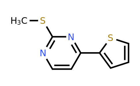 683274-58-0 | 2-(Methylthio)-4-(thiophen-2-yl)pyrimidine