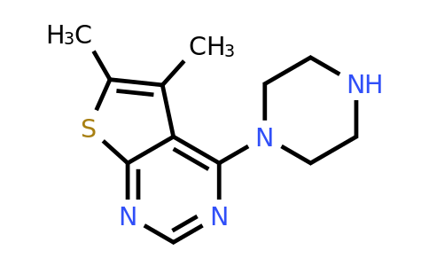 683274-62-6 | 5,6-Dimethyl-4-(piperazin-1-yl)thieno[2,3-d]pyrimidine