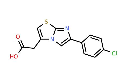 68347-92-2 | [6-(4-Chlorophenyl)imidazo[2,1-b][1,3]thiazol-3-yl]acetic acid
