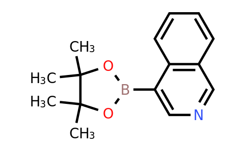 685103-98-4 | 4-(4,4,5,5-Tetramethyl-1,3,2-dioxaborolan-2-yl)isoquinoline