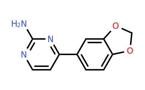 685106-65-4 | 4-(Benzo[d][1,3]dioxol-5-yl)pyrimidin-2-amine