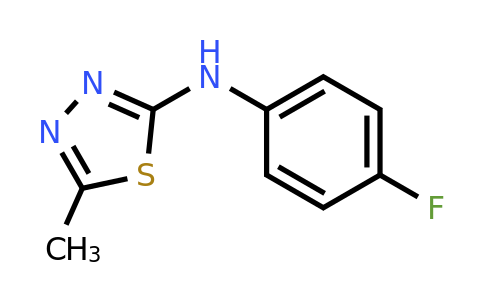 685113-00-2 | n-(4-Fluorophenyl)-5-methyl-1,3,4-thiadiazol-2-amine