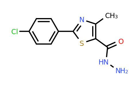 685541-32-6 | 2-(4-Chlorophenyl)-4-methylthiazole-5-carbohydrazide
