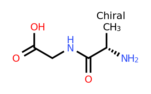 (S)-2-(2-Aminopropanamido)acetic acid
