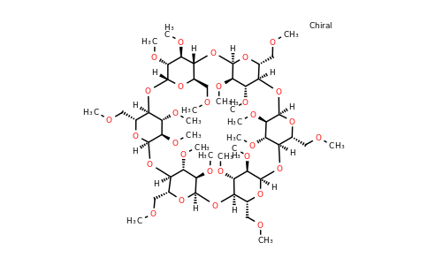 68715-56-0 | Hexakis (2,3,6-tri-O-methyl)-α-cyclodextrin