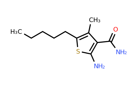 68746-23-6 | 2-Amino-4-methyl-5-pentylthiophene-3-carboxamide