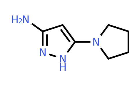 5-(Pyrrolidin-1-yl)-1H-pyrazol-3-amine