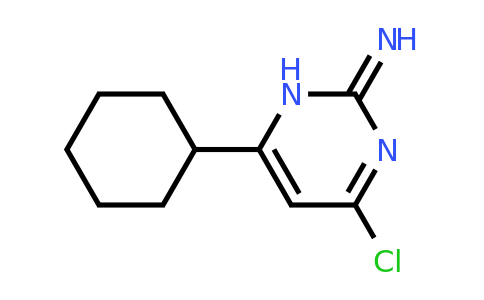 688782-65-2 | 4-Chloro-6-cyclohexylpyrimidin-2(1h)-imine