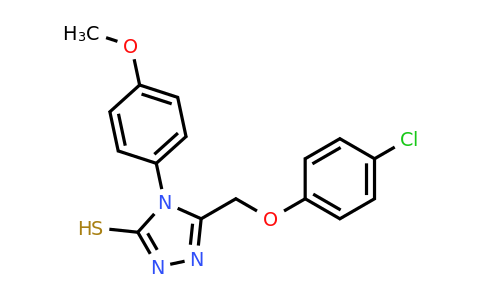 69026-64-8 | 5-(4-Chlorophenoxymethyl)-4-(4-methoxyphenyl)-4h-1,2,4-triazole-3-thiol