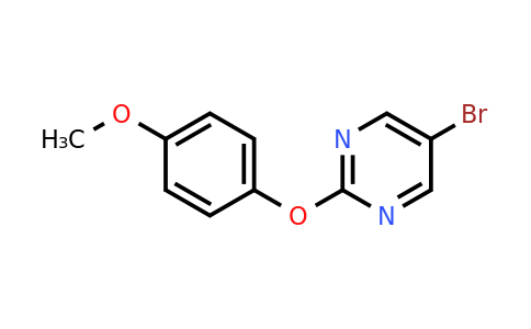 69033-87-0 | 5-Bromo-2-(4-methoxyphenoxy)pyrimidine