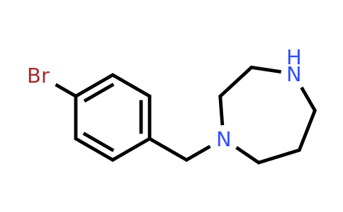 690632-73-6 | 1-[(4-Bromophenyl)methyl]-1,4-diazepane